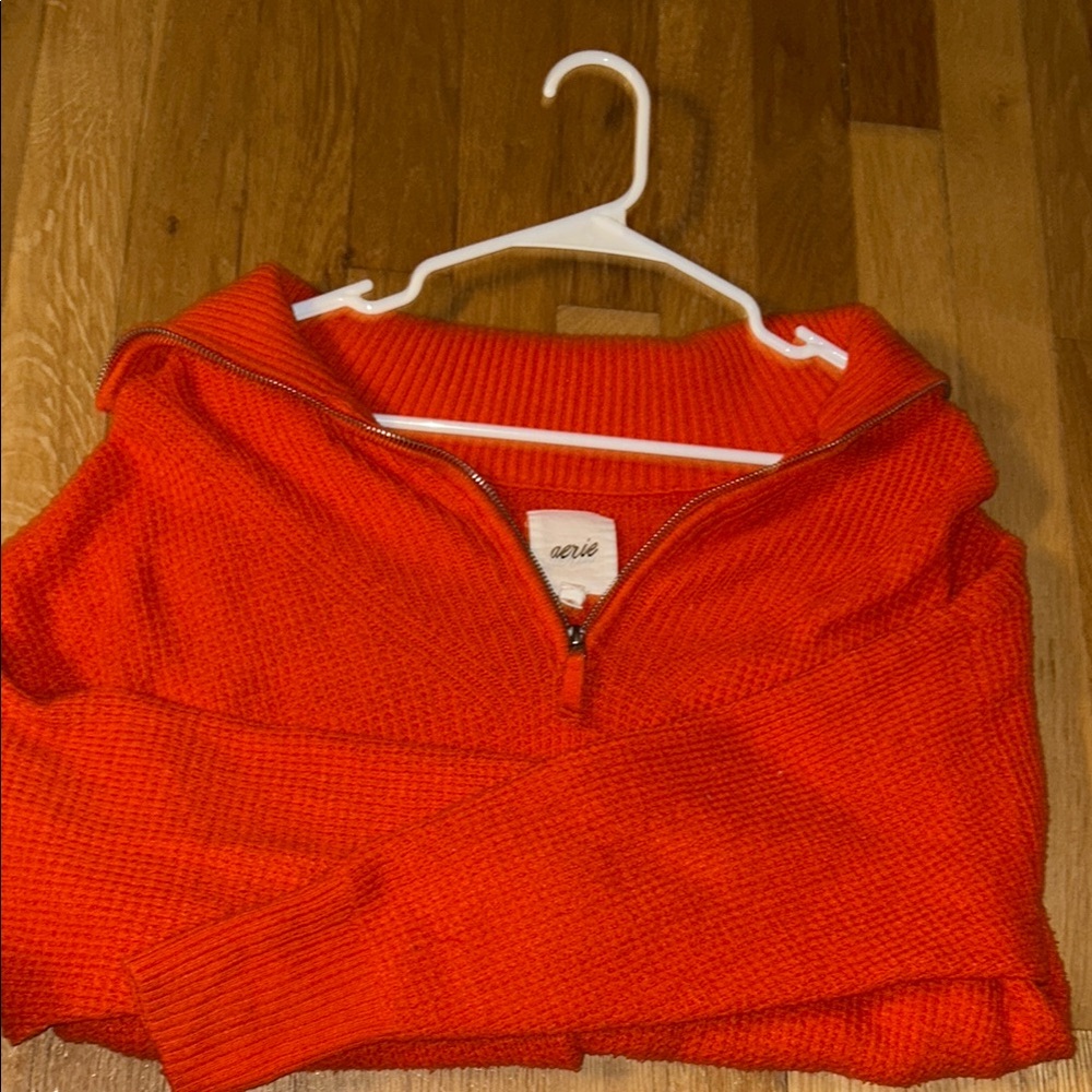 Aerie Women's Orange Sweater